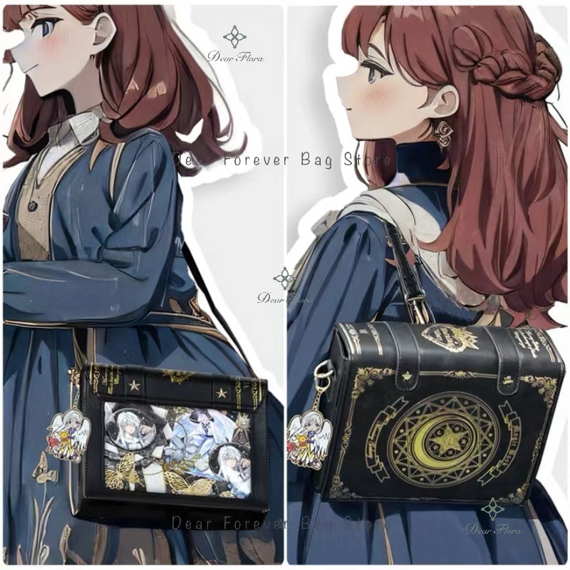 Mini Backpack Purse - Y2K Magic Book Lolita Ita Bag