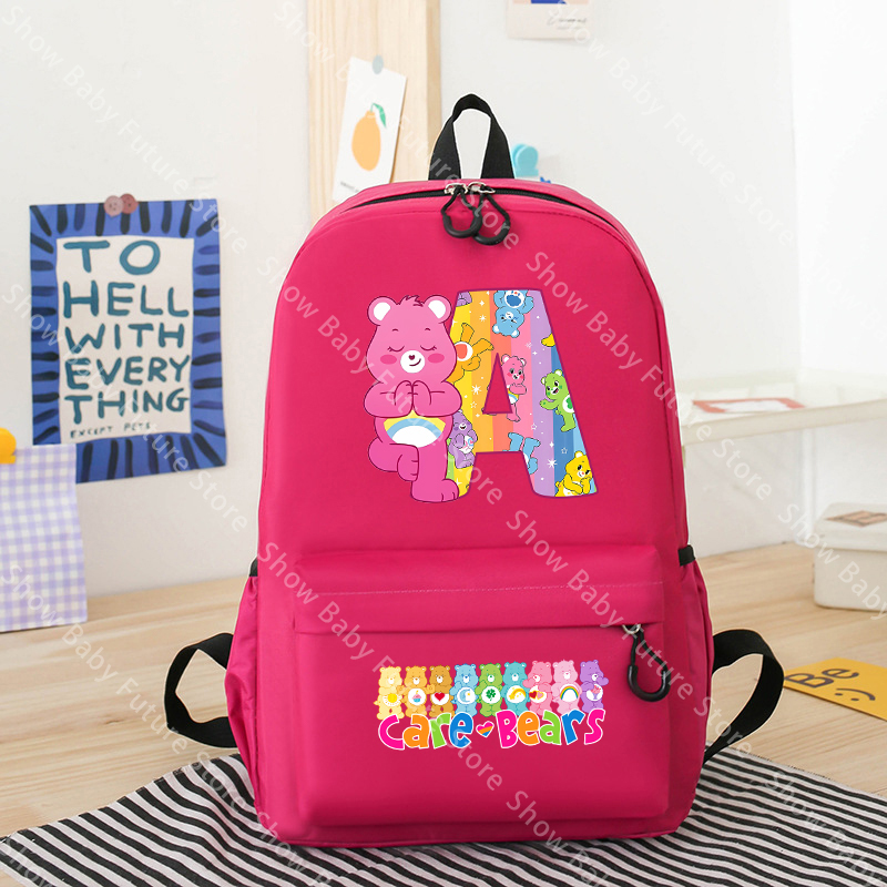 School Backpack Teen - Care Bears Anime Mädchen-Rucksack für Erwachsene,