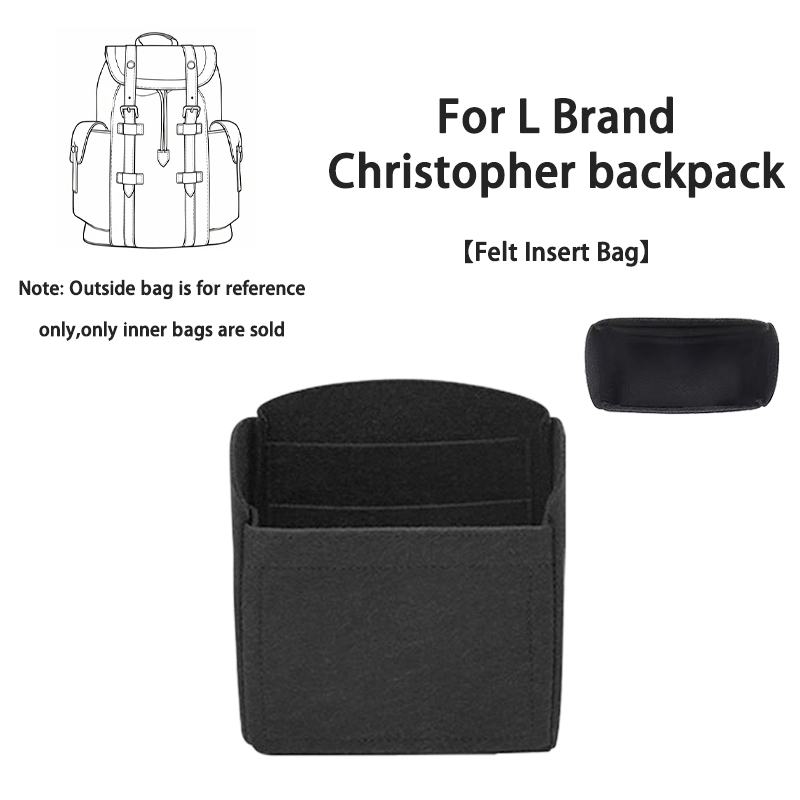 Backpack Insert Organizer - EverToner Neuer Filz-Handtaschen-Einsatz-Organizer für L-Marke Christopher