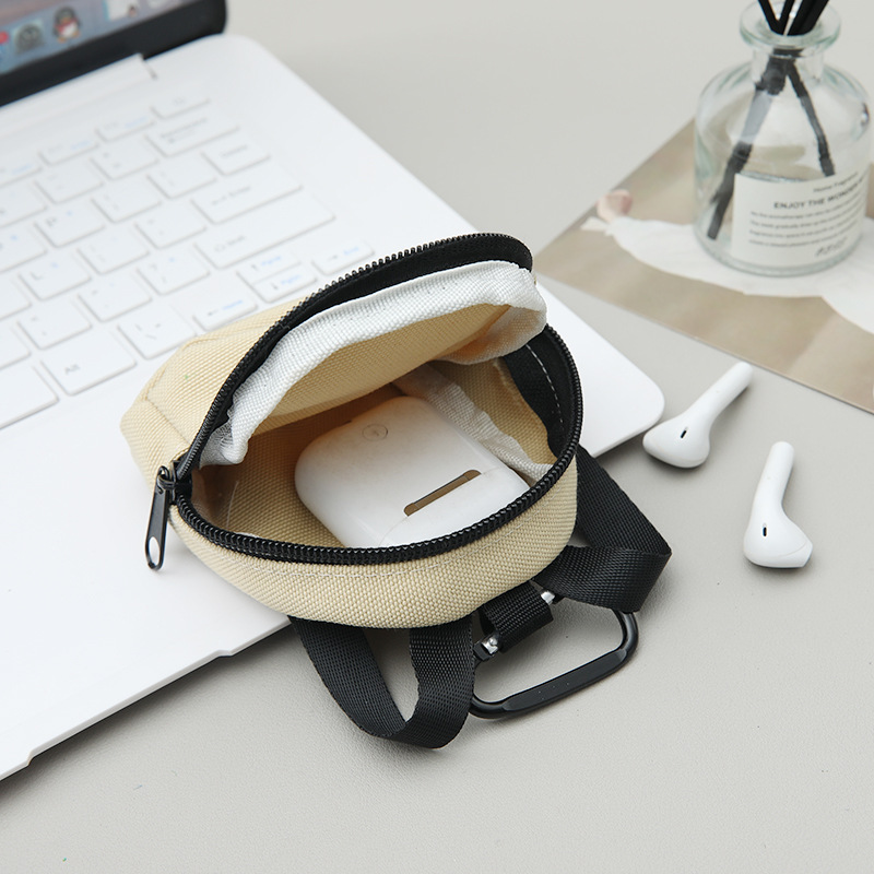 Mini Backpack Purse - Mini-Rucksack-Schlüsselanhänger-Handgelenktasche, kleine Geldbörse für Kleingeld, niedliche