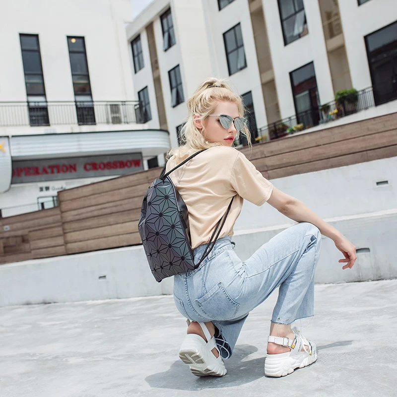 Neue Frauen Kordelzug Rucksäck – Fashion Backpack Women Bewertung und Preis