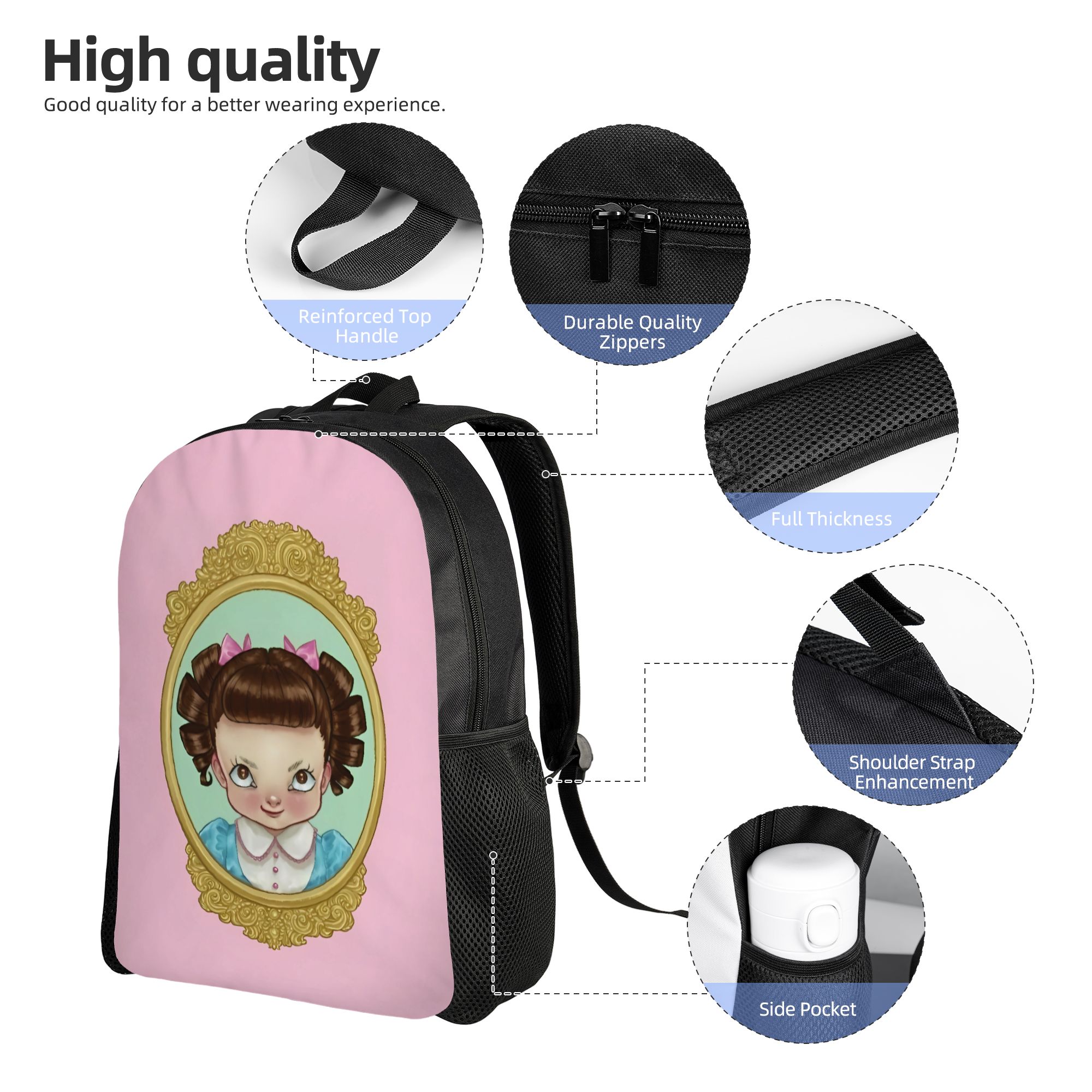 M-Melanie M-Martinez HADES Ruc – School Backpack Teen Bewertung und Preis